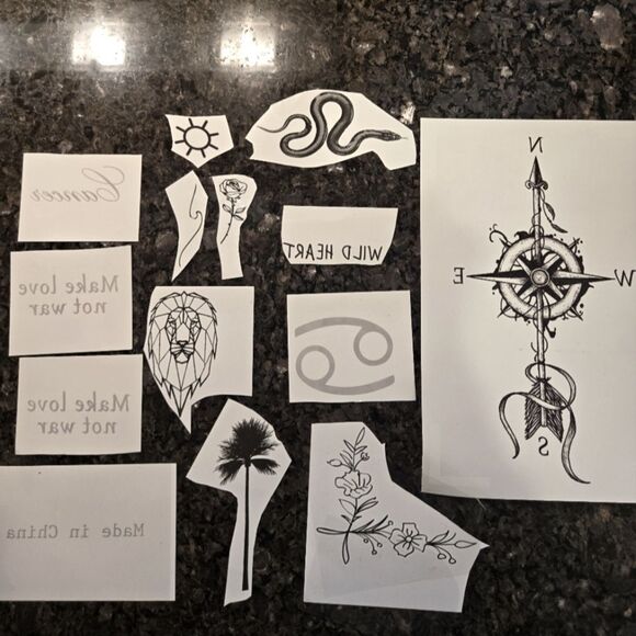 FREE Temporary Tatoos - Picture 1 of 6